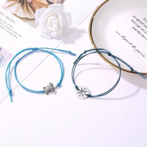Lot de 2 bracelets porte-bonheur