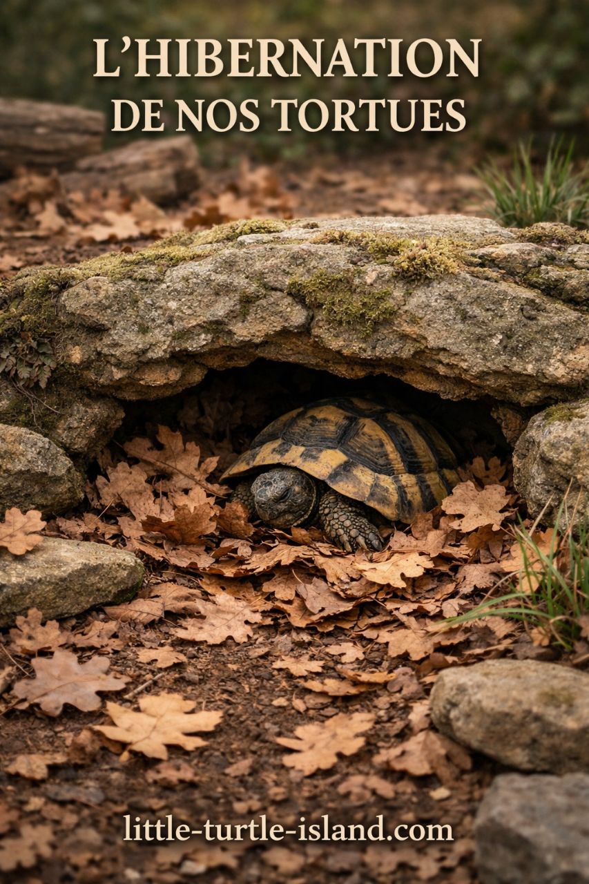 L'hibernation de nos tortues