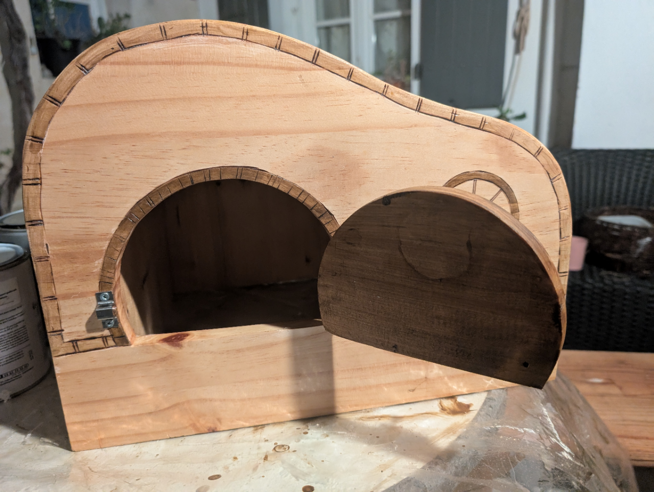 Cabane "type de hobbits"