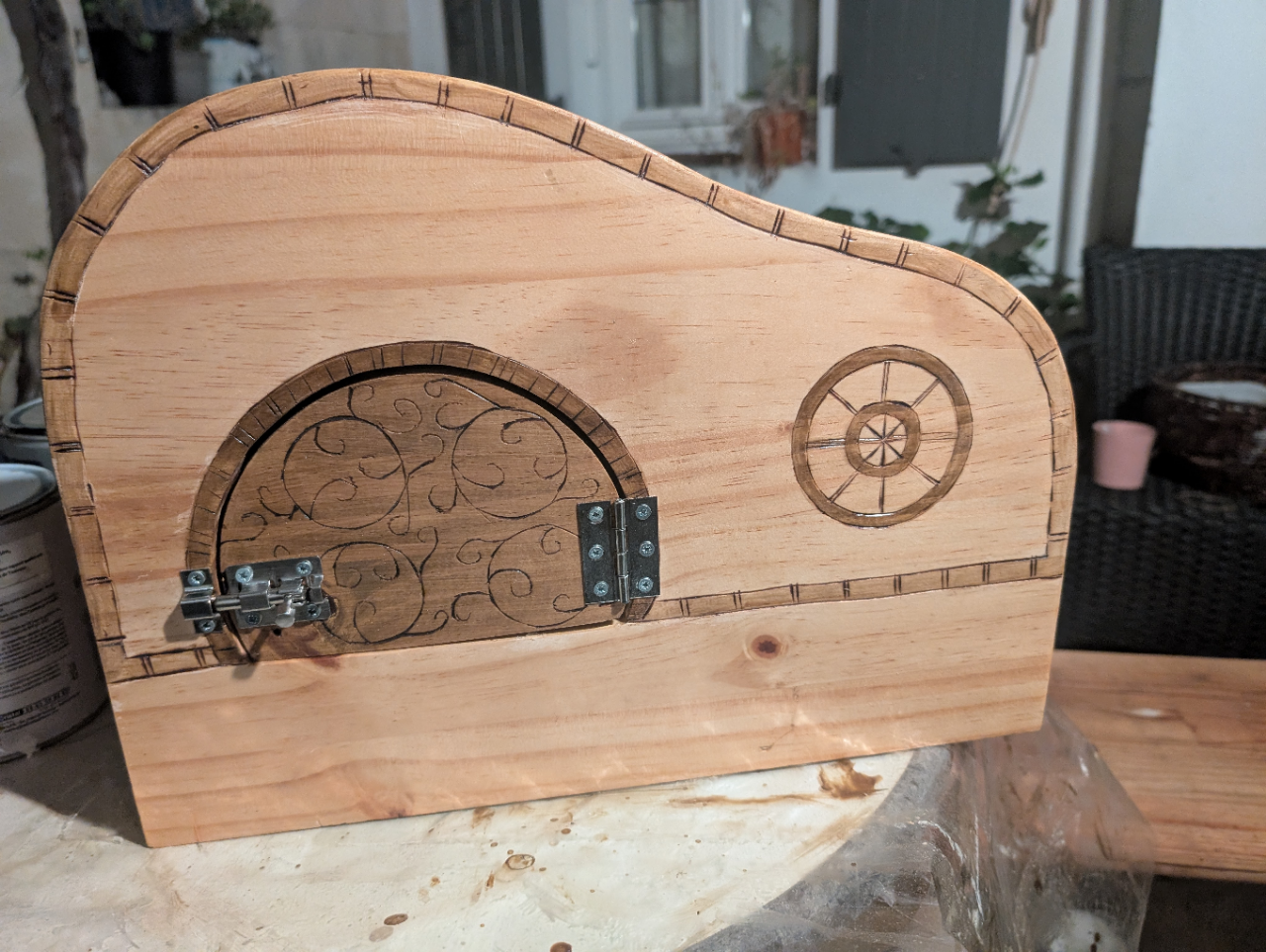 Cabane "type de hobbits"
