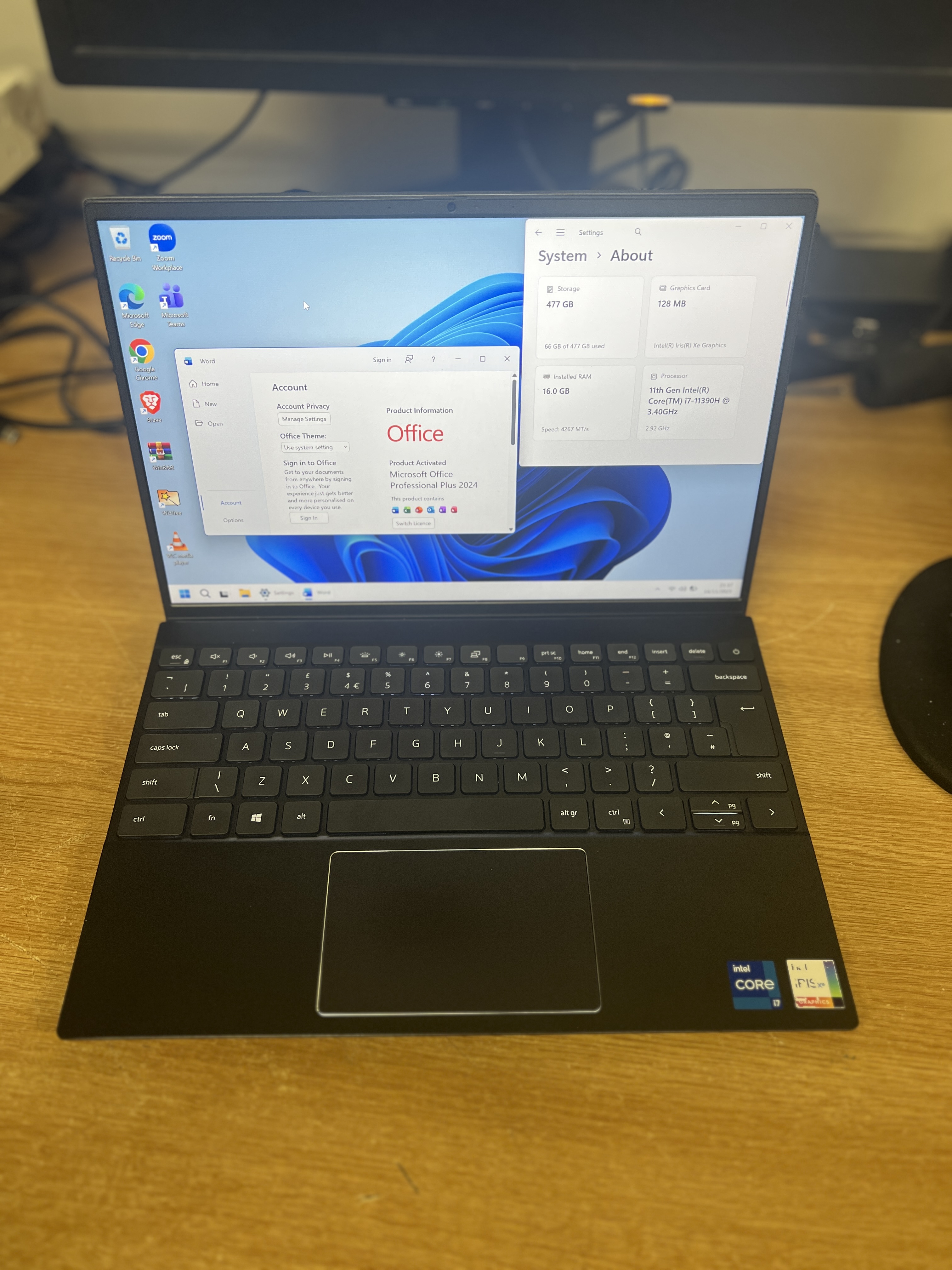 Dell Vostro 13 5310 i7-11390H 16GB 512GB SSD – Windows 11 Pro & Office 2024 