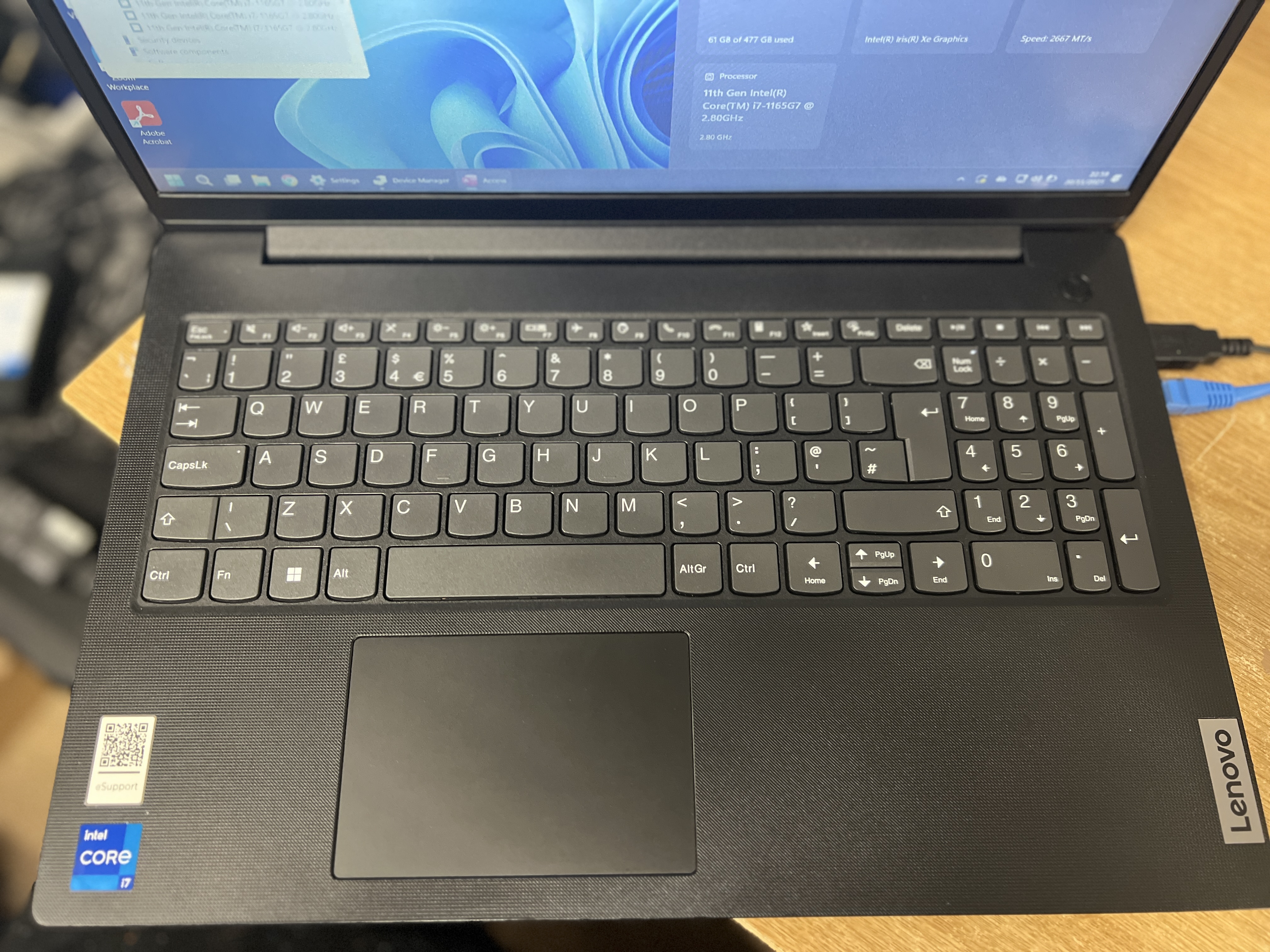 Lenovo V15 G2 ITL – i7 • 24GB RAM • 512GB SSD