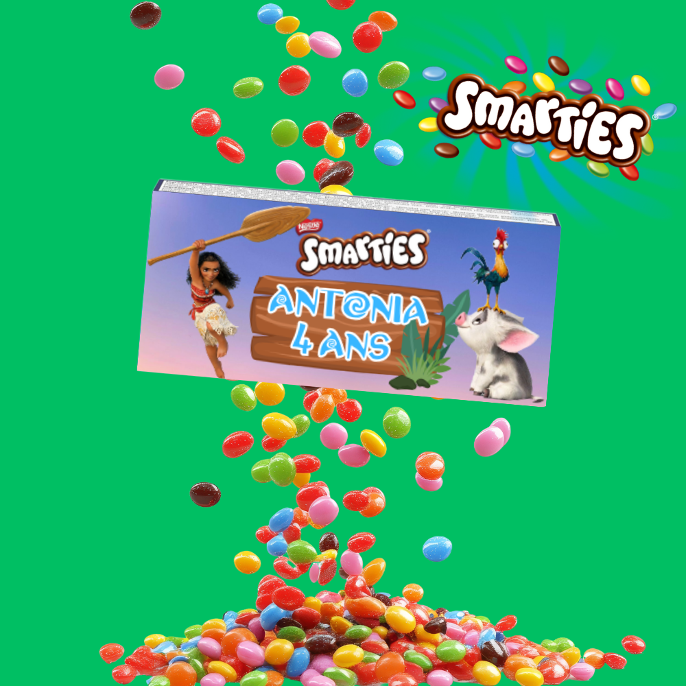 Mini Smarties Personnalisé