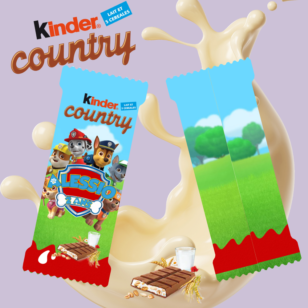 Kinder Country Personnalisé