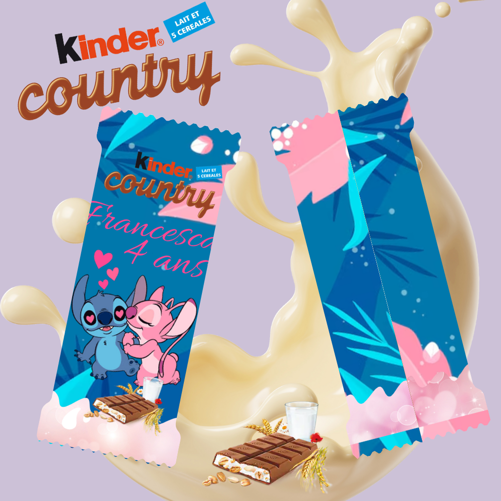 Kinder Country Personnalisé