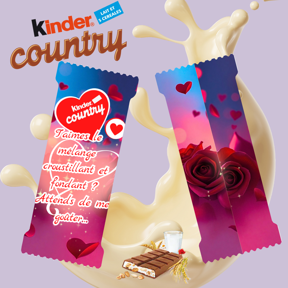 Kinder Country Personnalisé