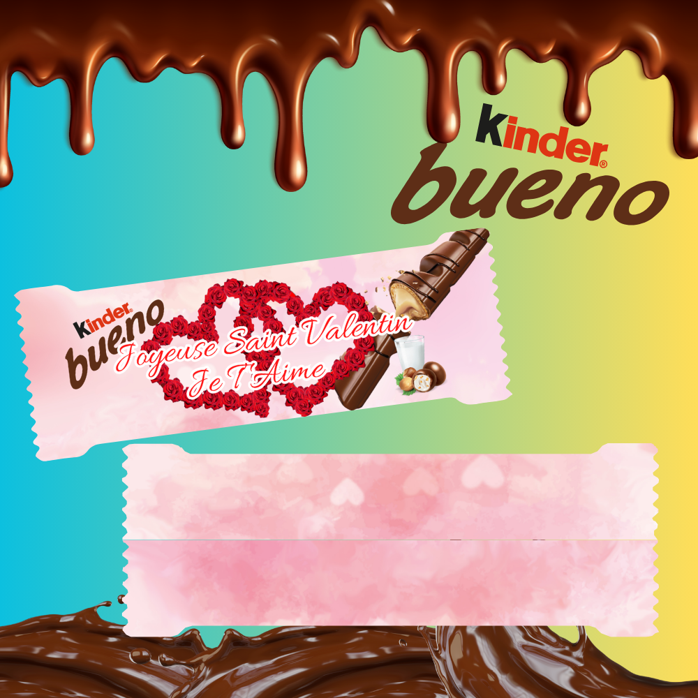 Kinder Bueno Personnalisé