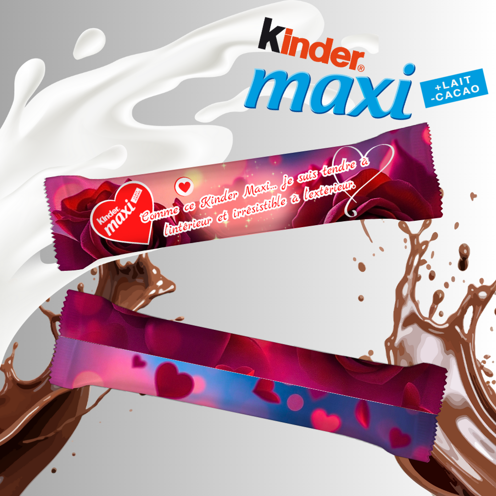 Kinder Maxi Personnalisé