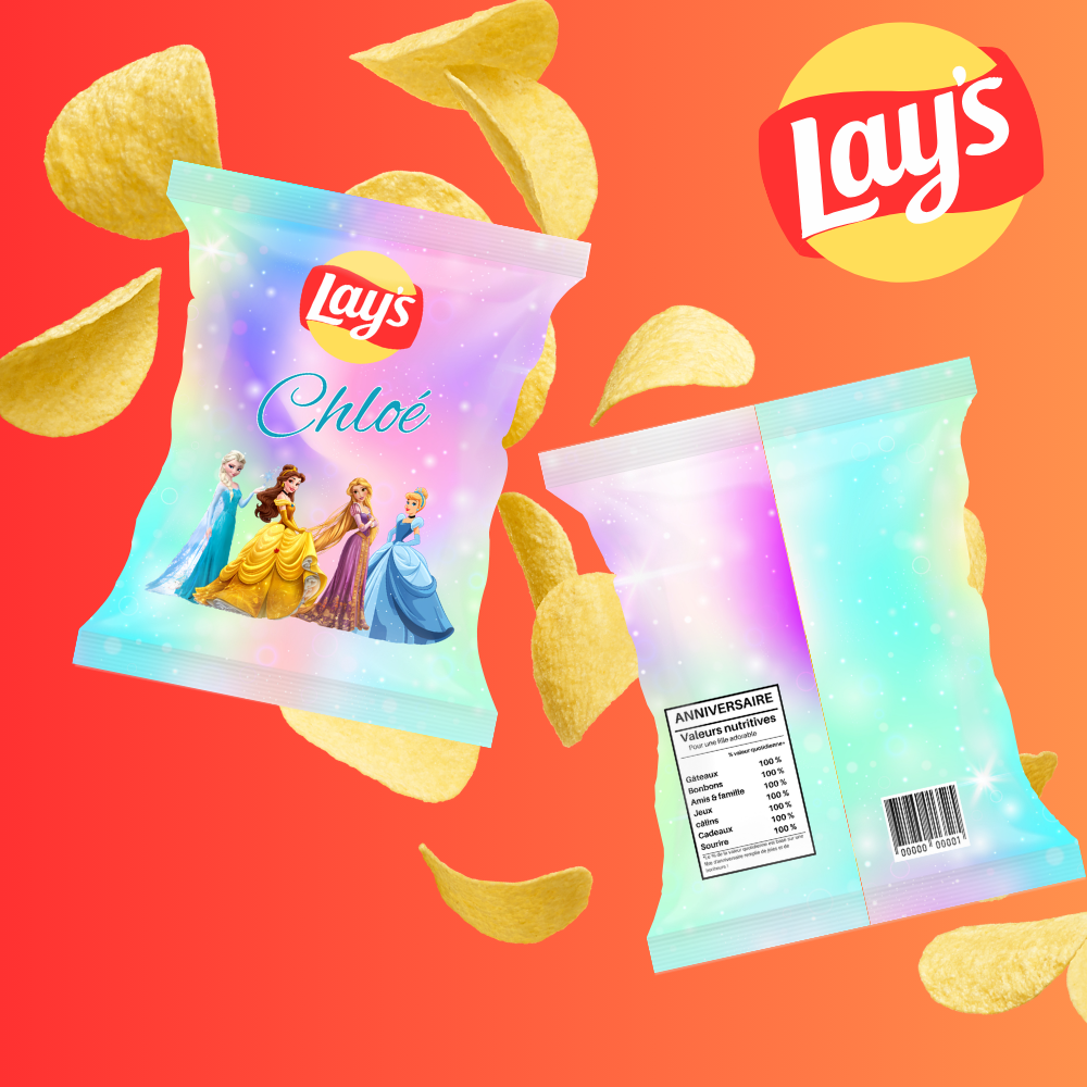 Chips Lays Personnalisé