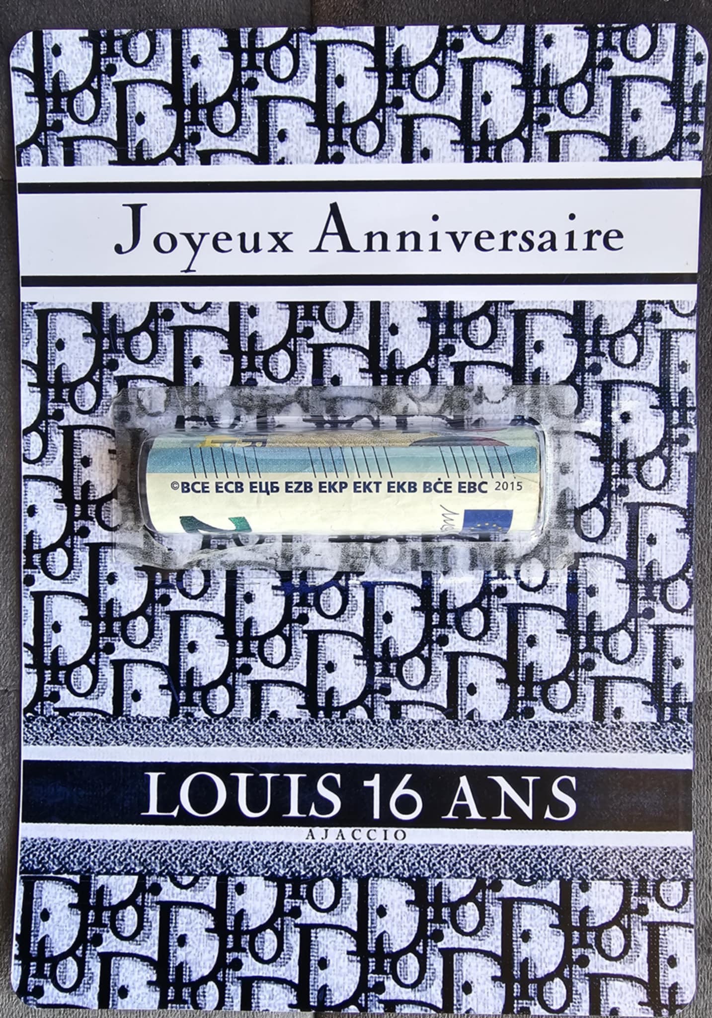 Carte d'anniversaire