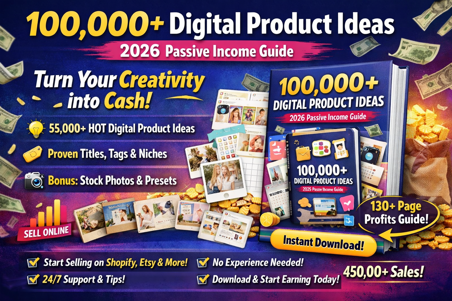 100,000+ Digital Passive Income & Small Business Ideas – 2026