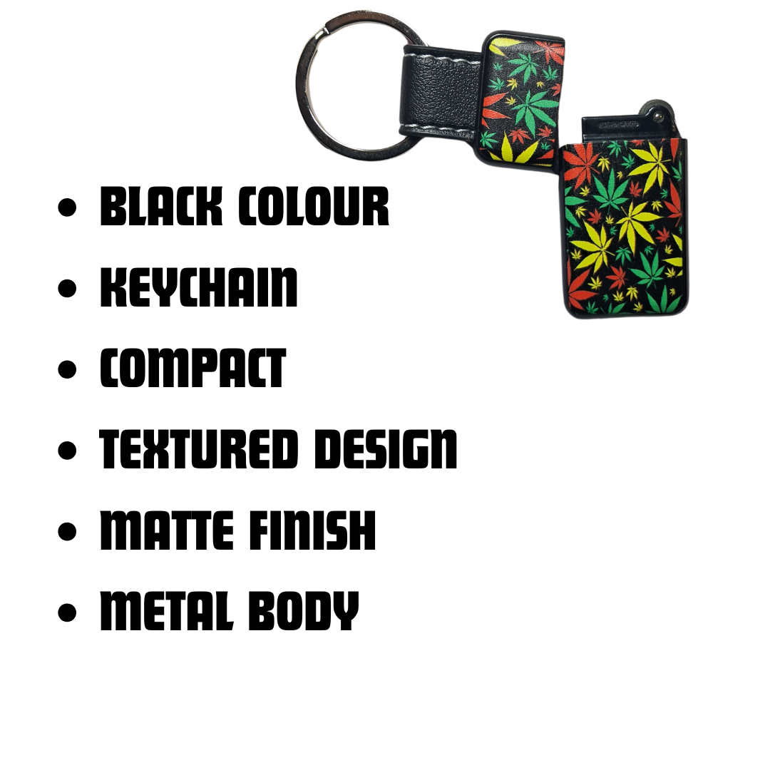BLACK KEY CHAIN LIGHTER