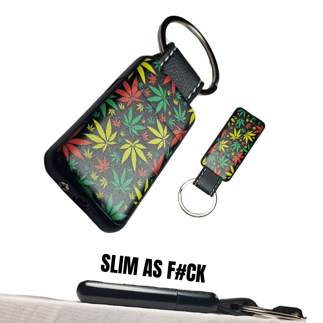 BLACK KEY CHAIN LIGHTER