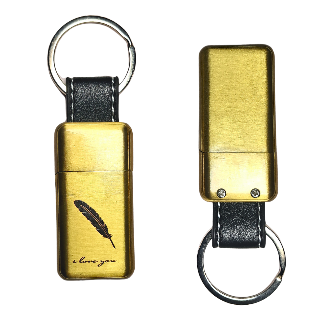 GOLDEN KEYCHAIN LIGHTER