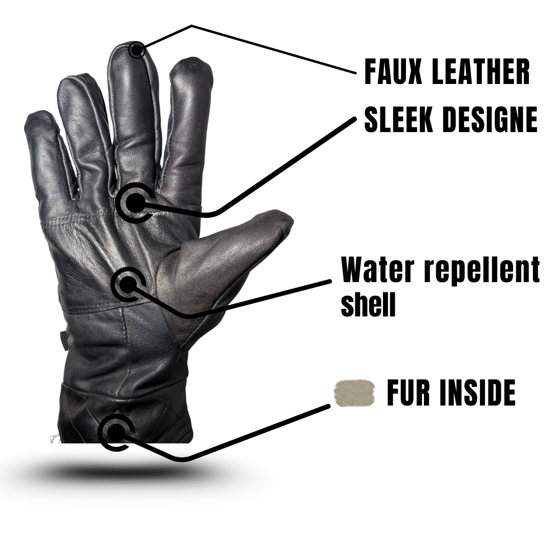 LEATHER PROTECTIVE GLOVES