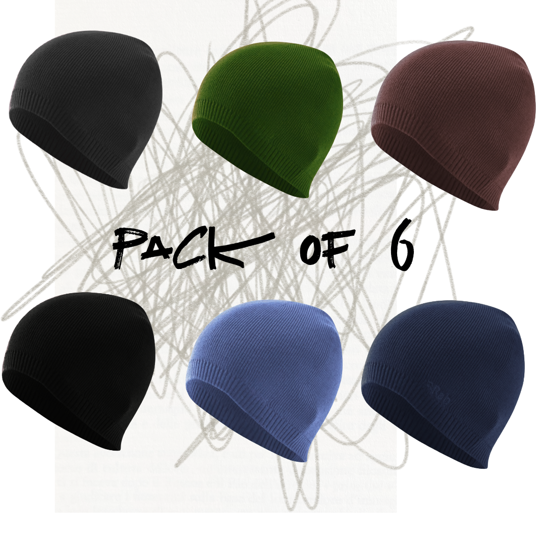 FOLDED BEANIE (Pack of 6)