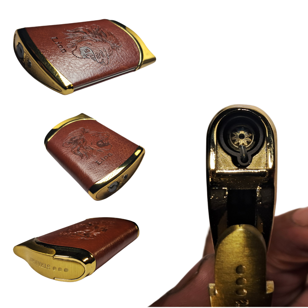 LEATHER CIGAR LIGHTER