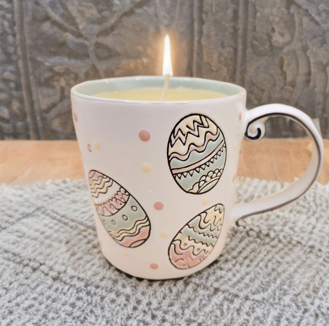 Easter Egg Candle Mug