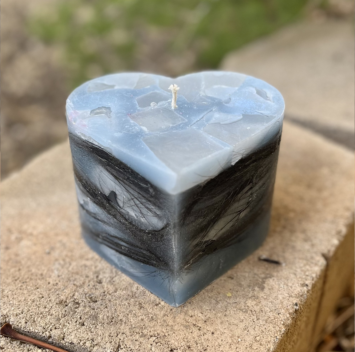 Heart-Shaped Candle