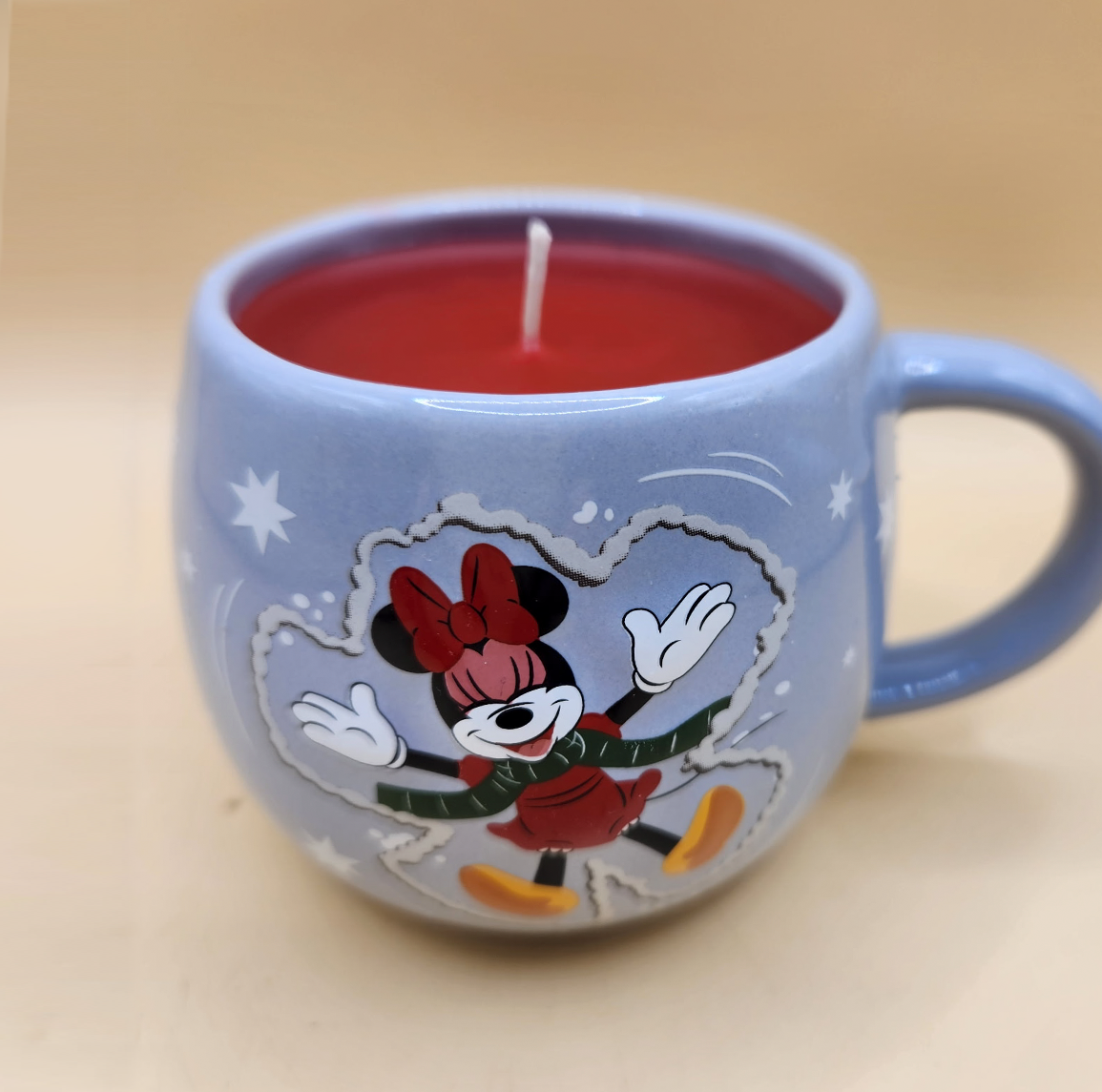 Minnie Mouse Ceramic Mug Candle