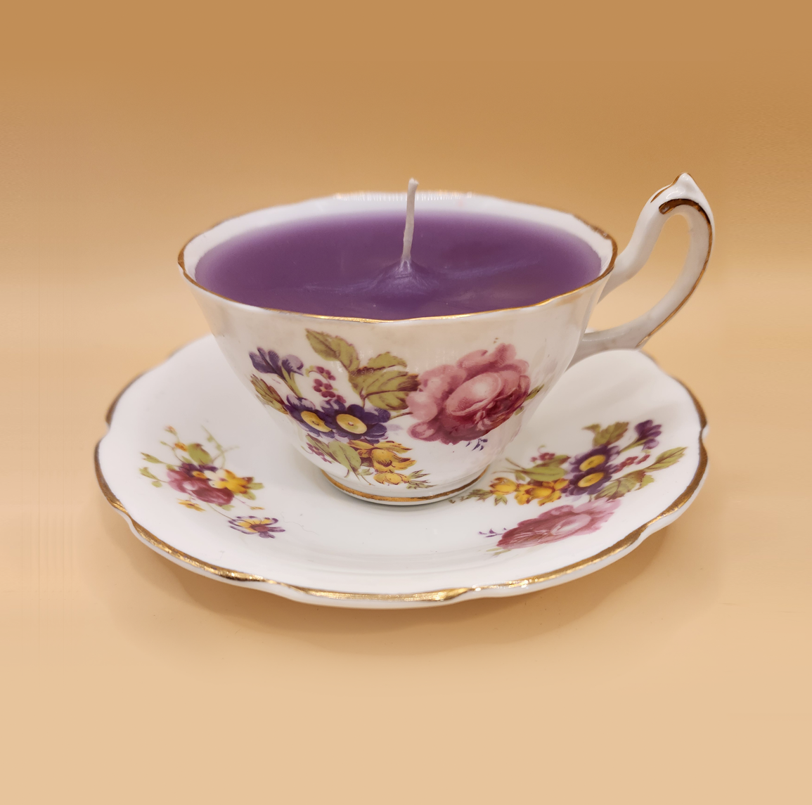 Vintage Teacup Candle
