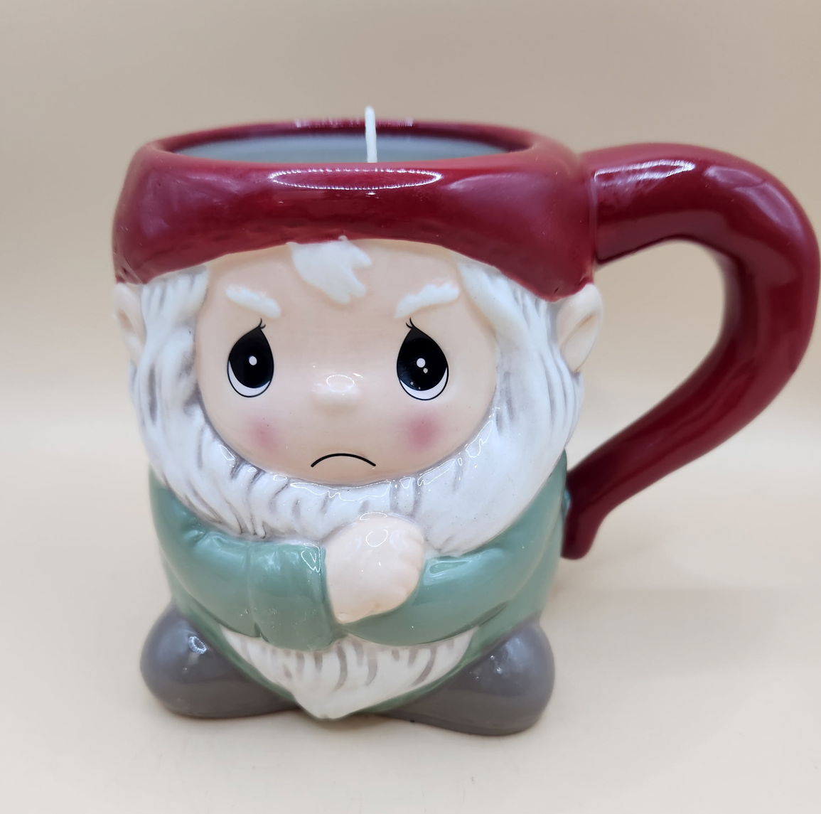 Christmas Gnome Naughty/Nice Candle Mugs Set