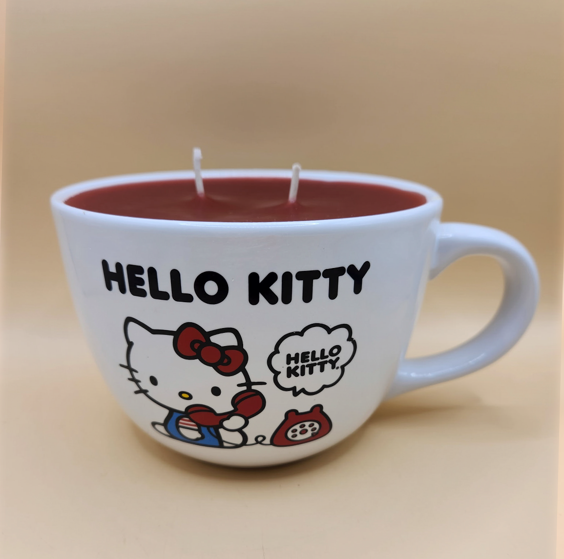Hello Kitty Mug Candle