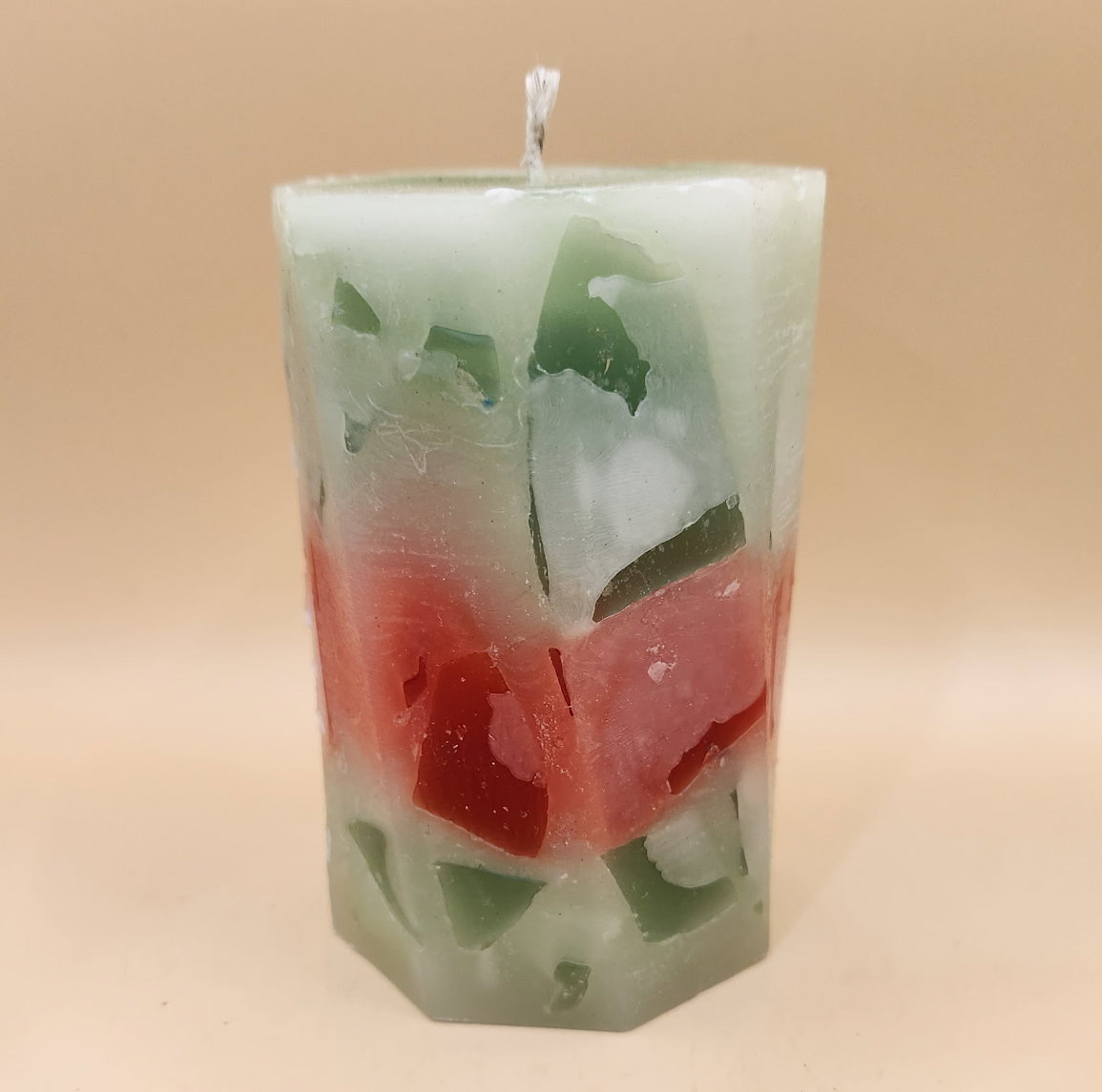 Chunky Christmas Candle