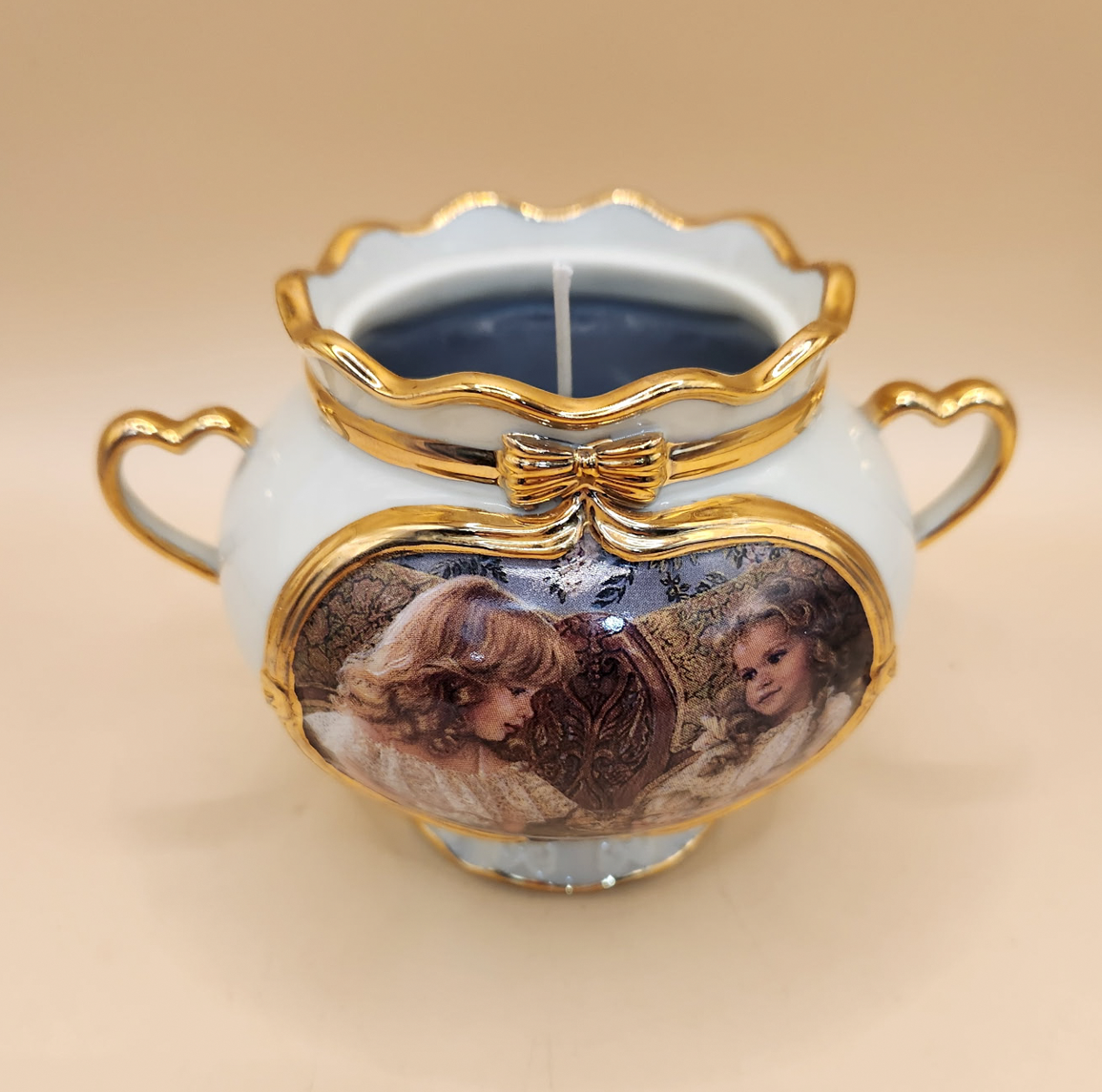 Vintage Porcelain Decorative Candle Holder