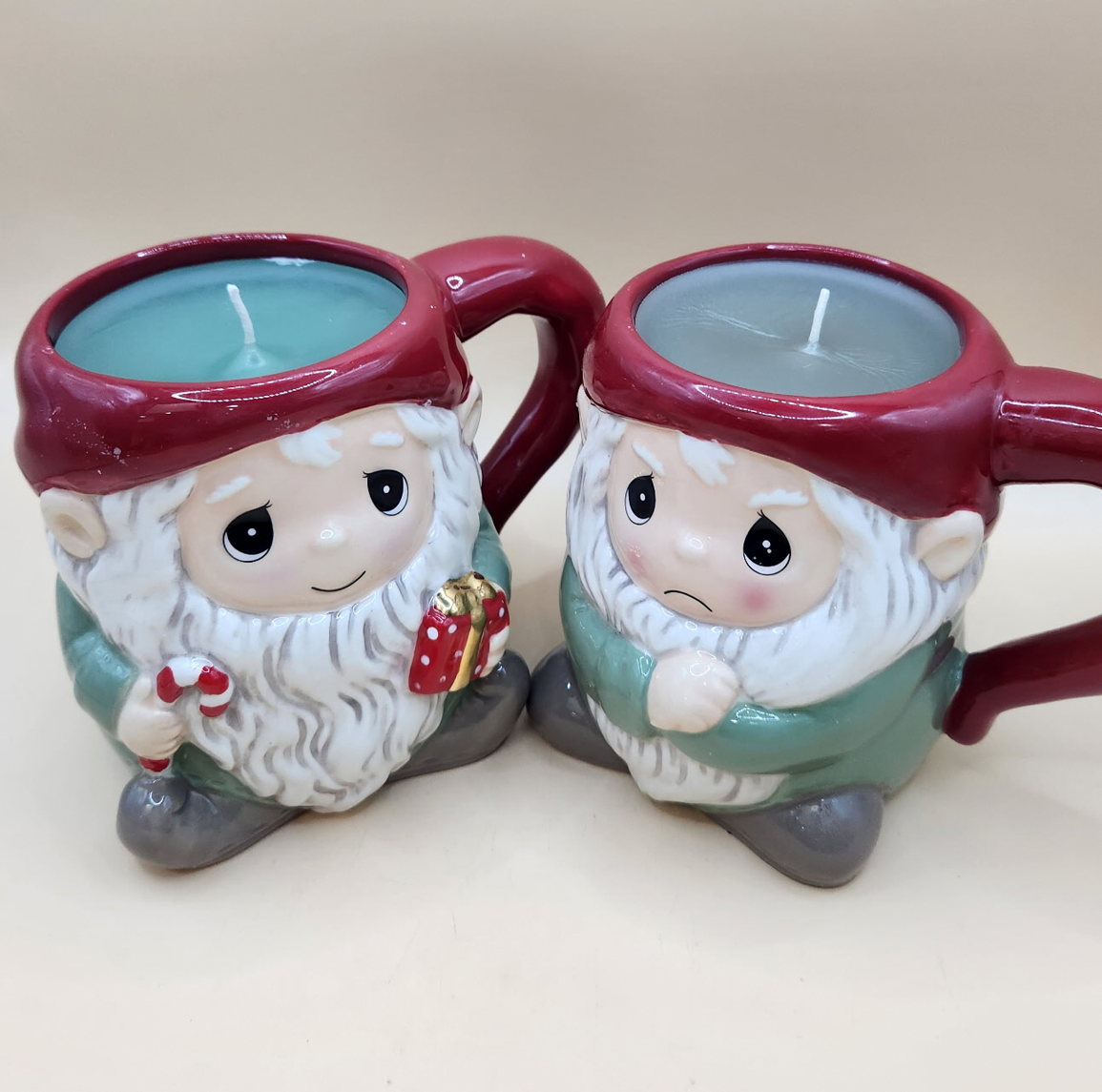 Grumpy Gnome Ceramic Mug Candle