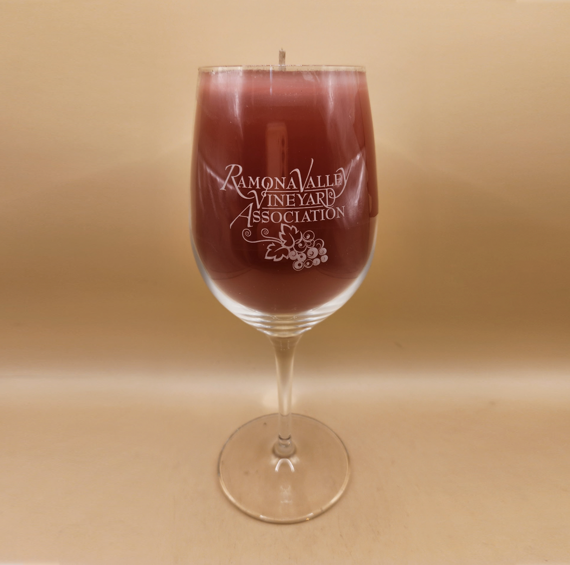 Wine Glass Candle