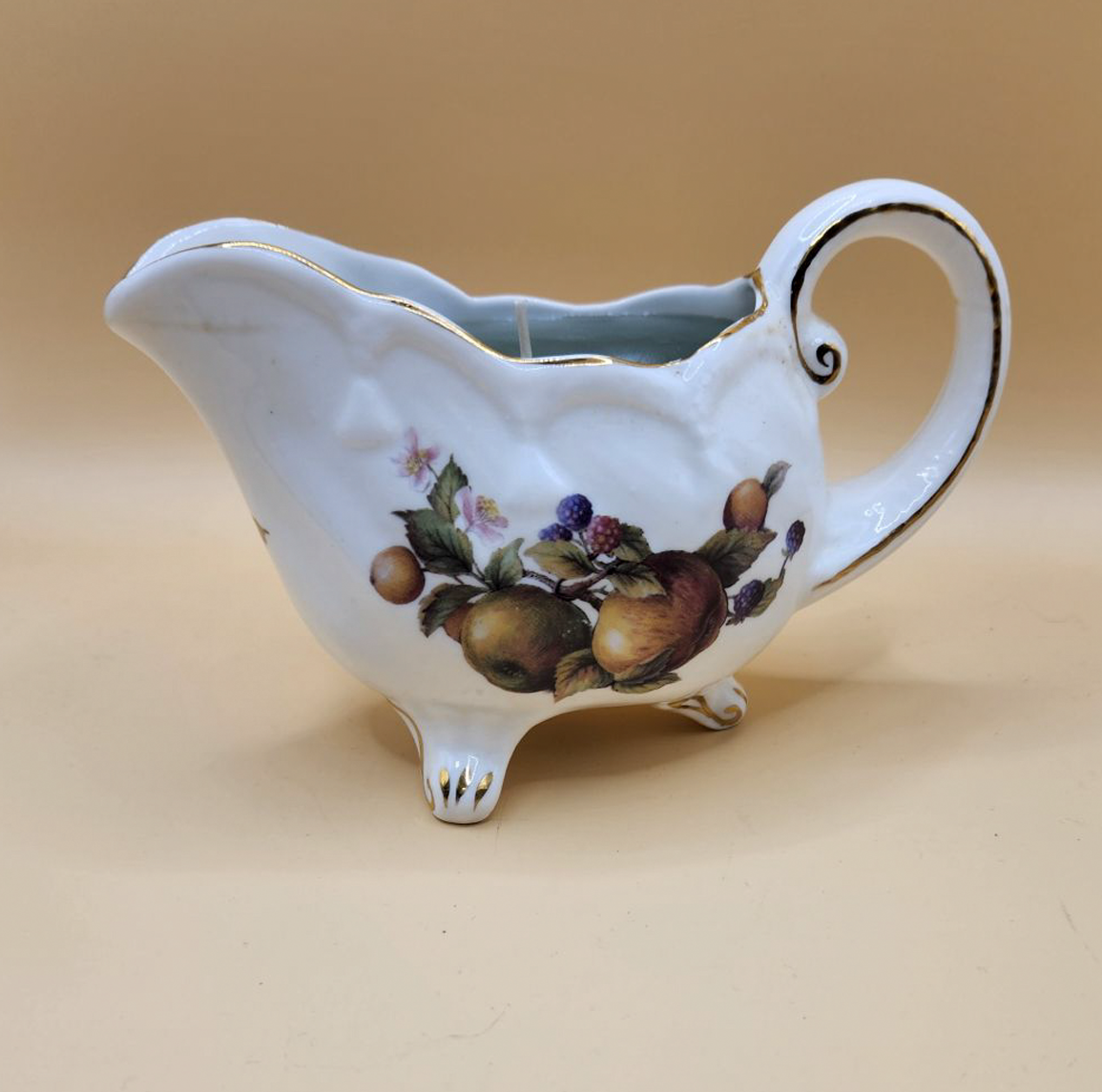 Vintage porcelain gravy boat
