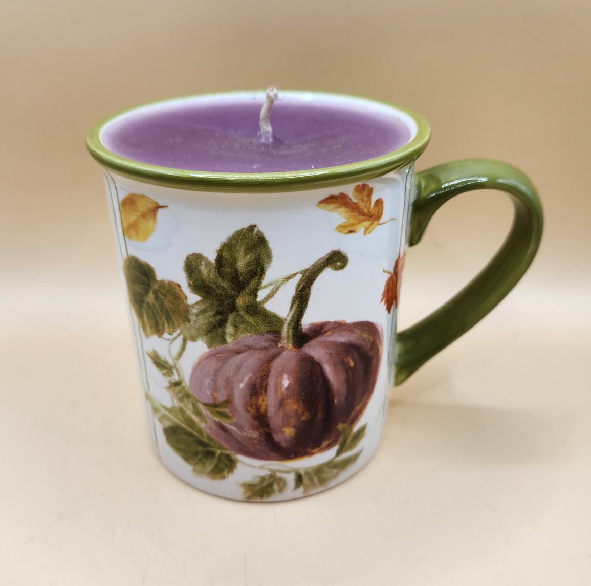 Pumpkin Mug Candle
