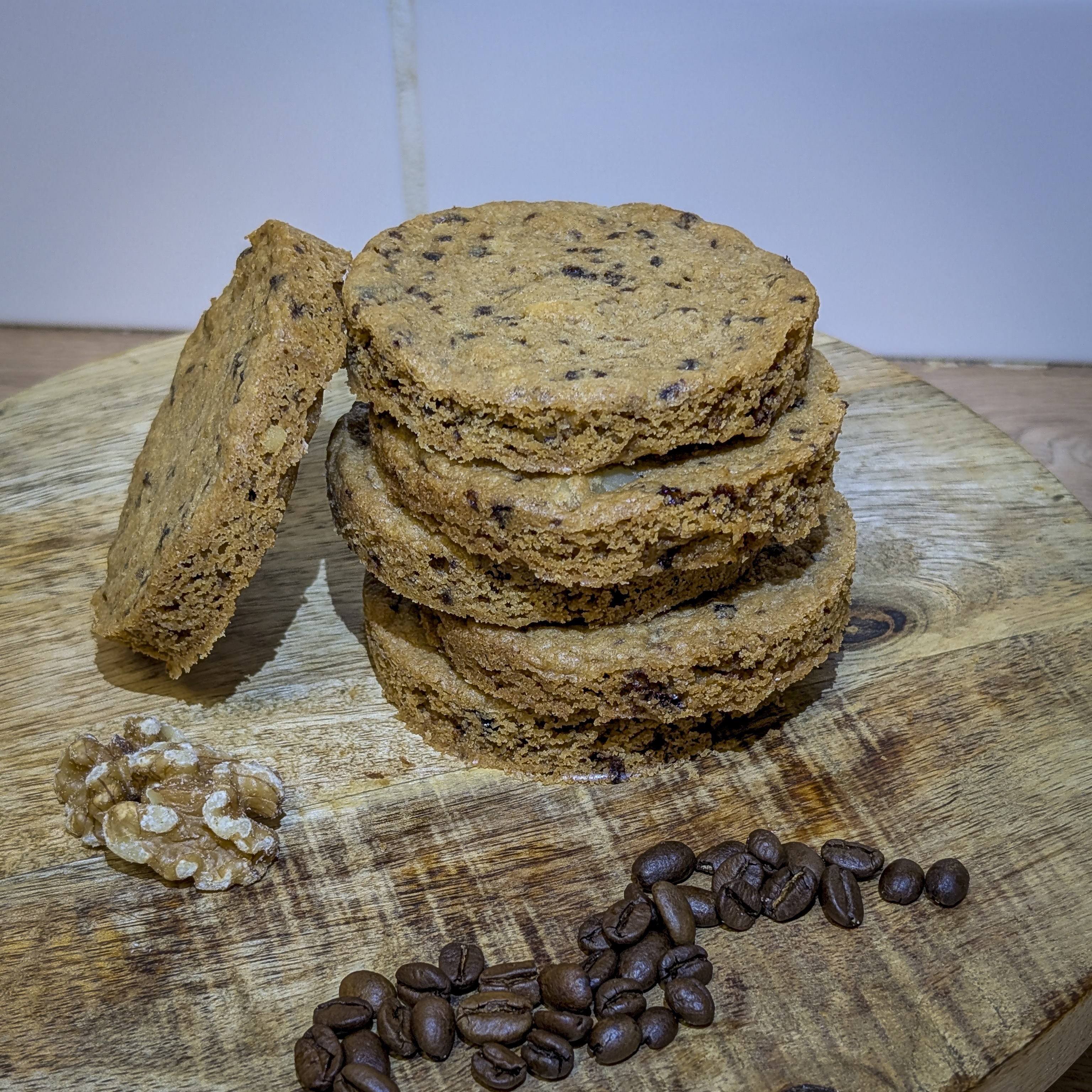 Cookie noix café chocolat