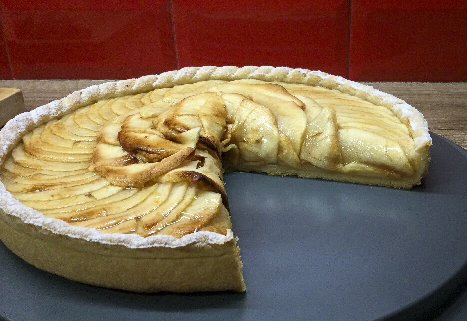 Tarte aux pommes