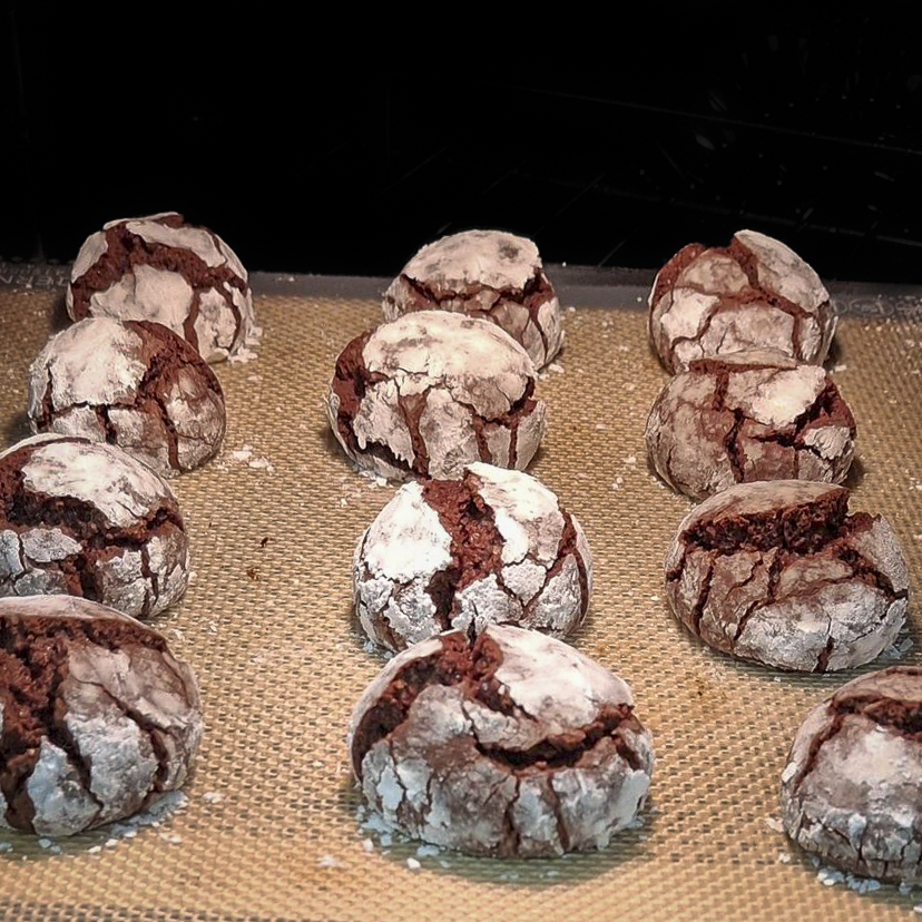 Crinkle chocolat