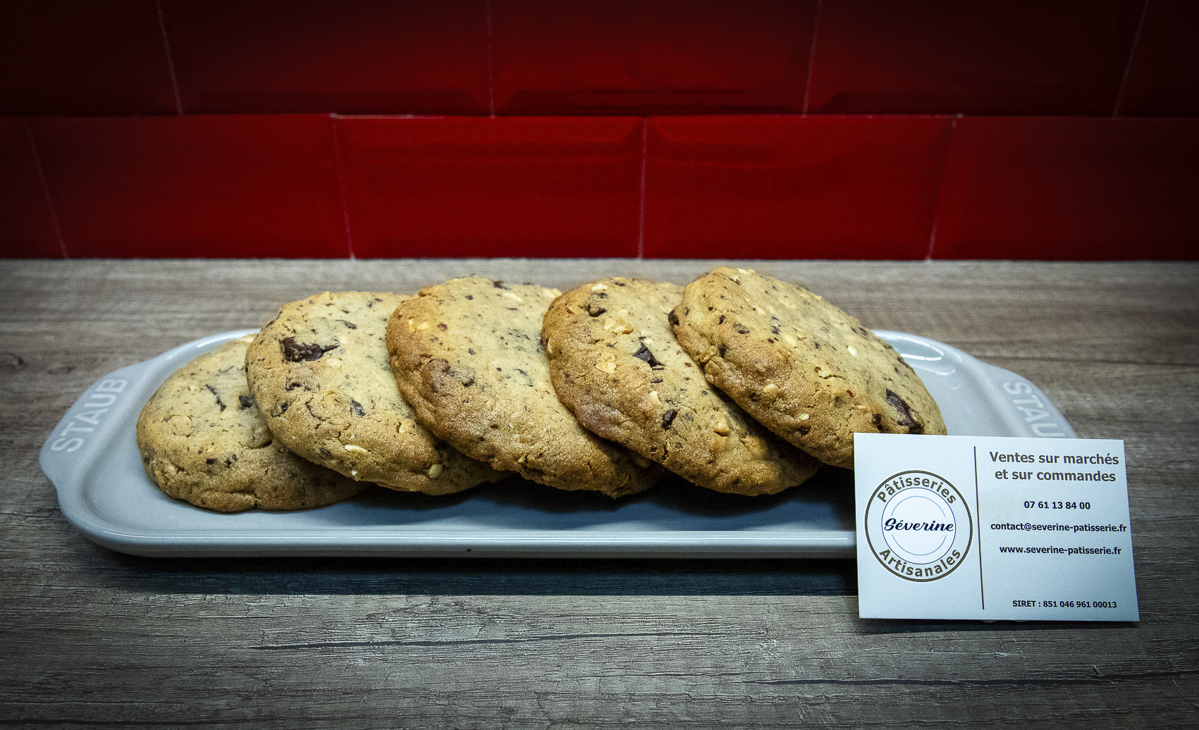 Cookie chocolat cacahuète