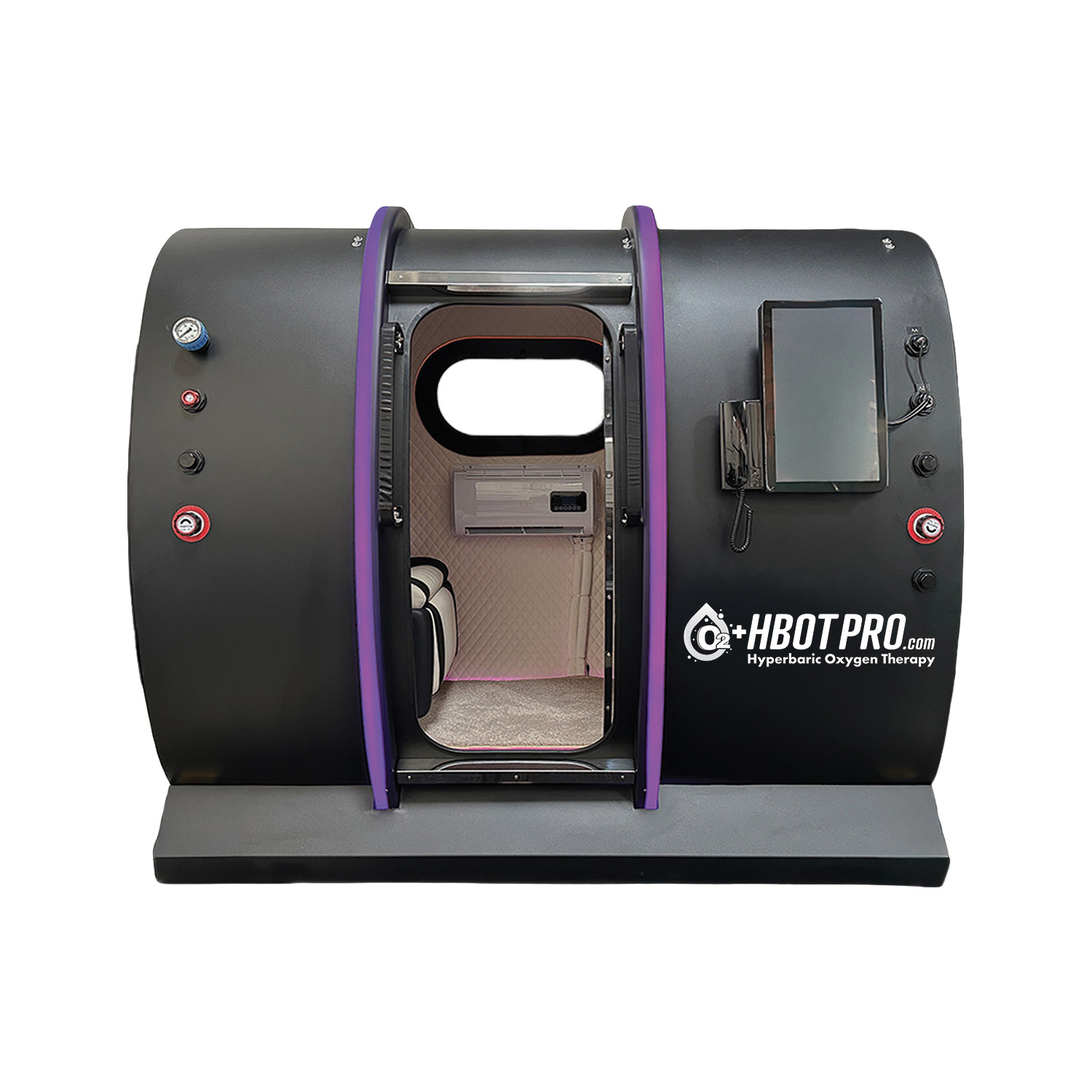 HBOTPRO HE5000 Fort – 2 Person Hard-Shell Hyperbaric Oxygen Chamber