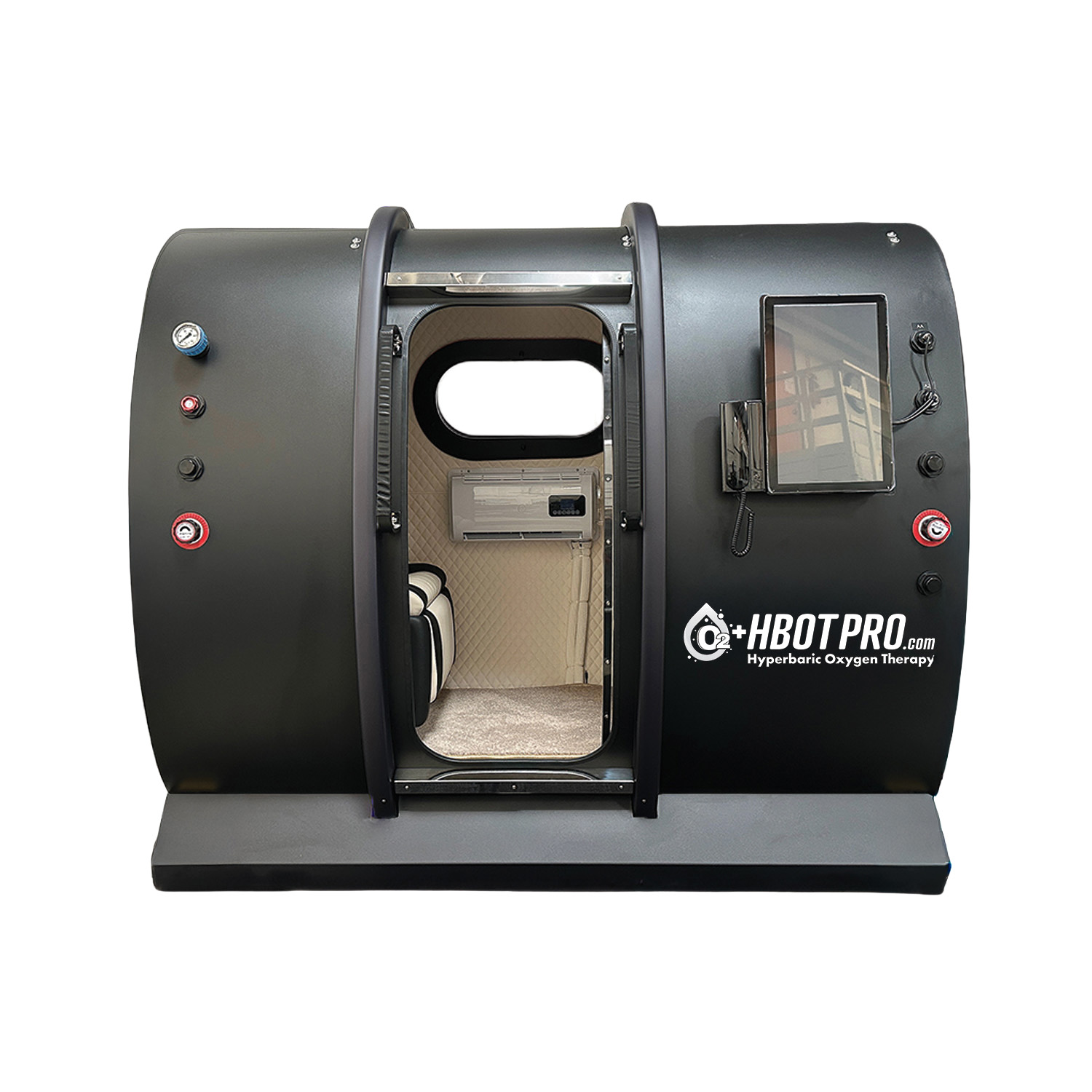 HBOTPRO HE5000 Fort – 2 Person Hard-Shell Hyperbaric Oxygen Chamber