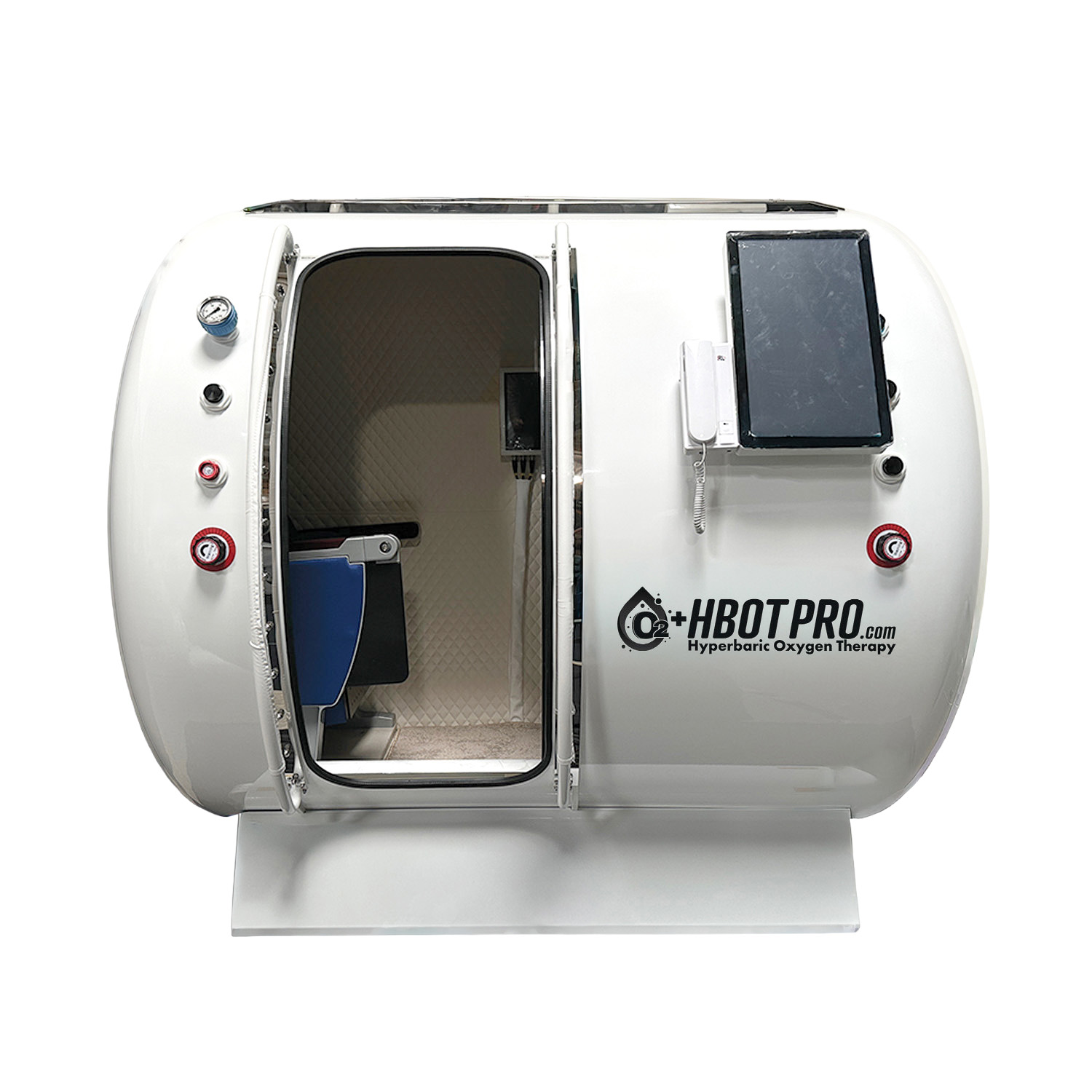 HBOTPRO HE5000 Mini – 2 Person Hard-Shell Hyperbaric Oxygen Chamber