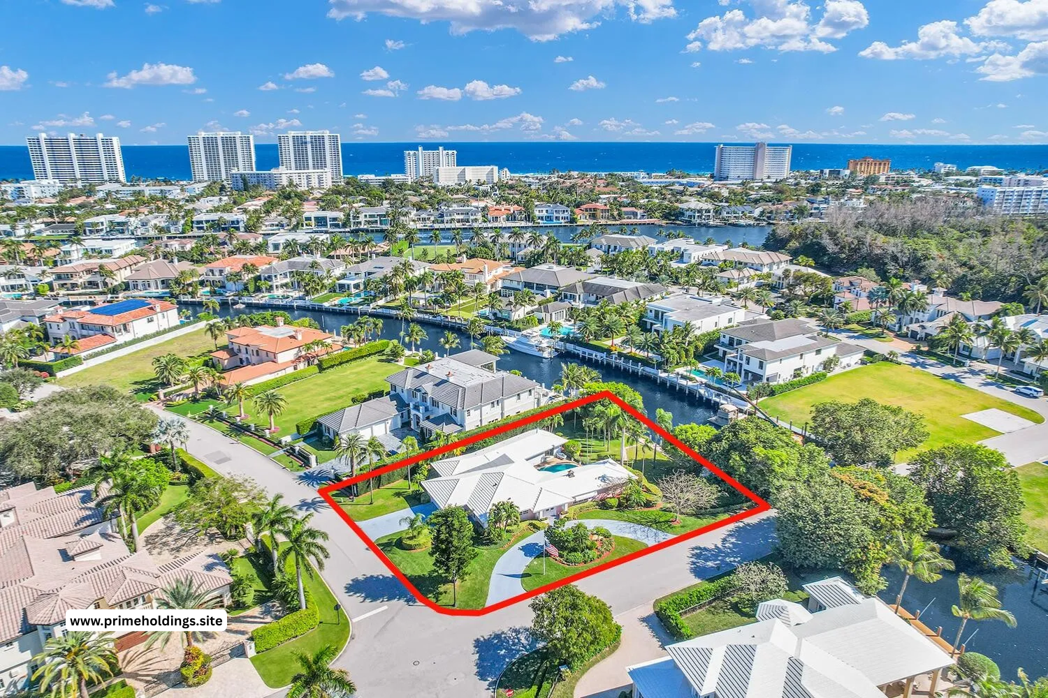 $10,699,000.00 | 4 bed 4.5 bath 3,884sqft 3,884 square feet 0.47acre lot | 300 E Coconut Palm Rd, Boca Raton, FL 33432.