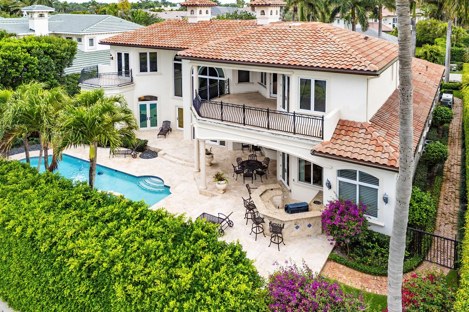$7,995,000.00 | 5 bed 6.5 bath 5,740sqft 5,740 square feet 0.34acre lot | 1560 Sabal Palm Dr, Boca Raton, FL 33432.