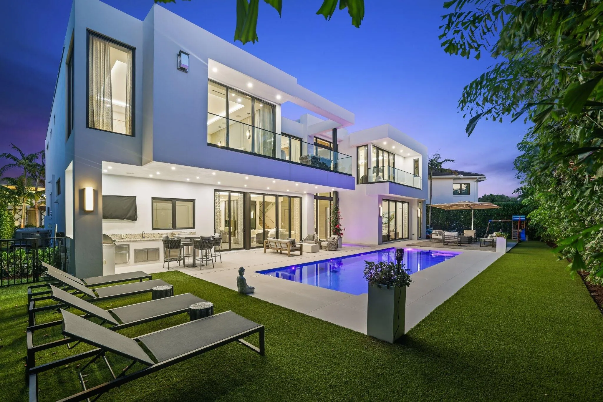 $9,950,000.00 | 5 bed 6.5 bath 6,159sqft 6,159 square feet 0.3acre lot | 2391 Areca Palm Rd, Boca Raton, FL 33432.