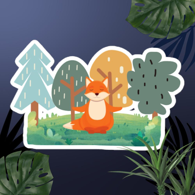 Fox Forest Sticker