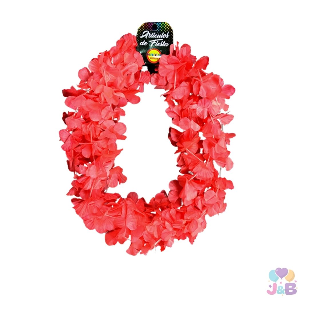 COLLARES DE FLORES ESTILO FLUOR X6 UNIDADE