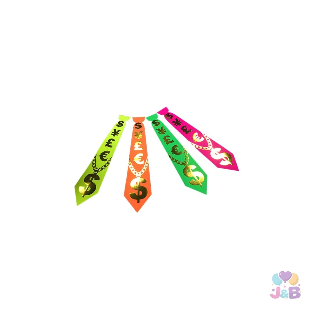 CORBATA CARTON FLUOR BLING X6 UNI