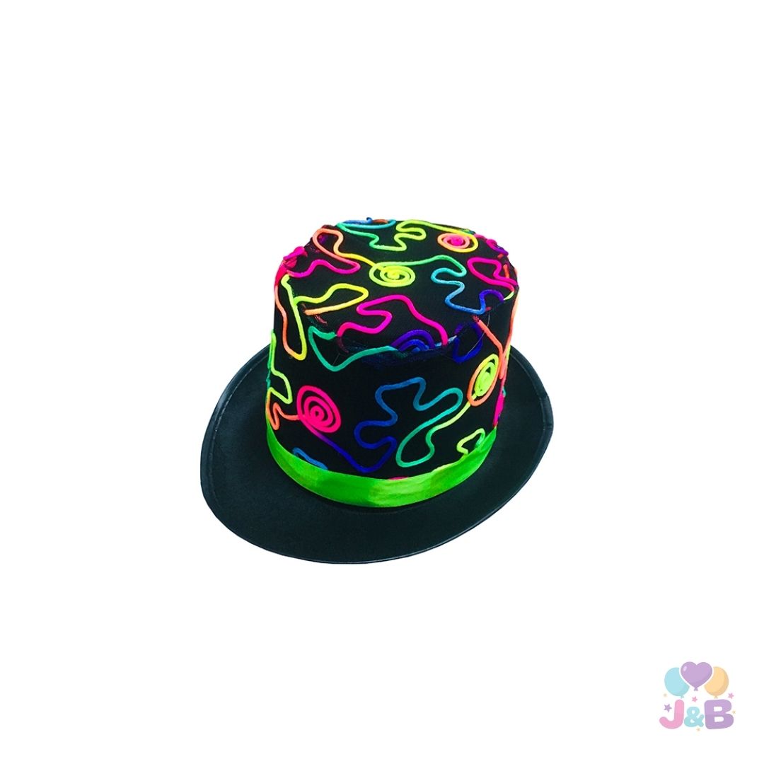 SOMBRERO COPA LINEAS FLUOR