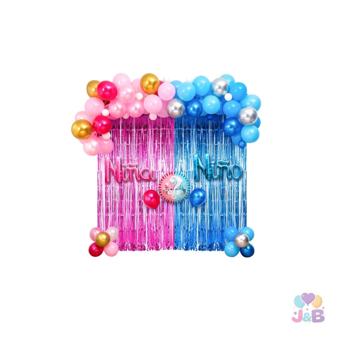 SET CORTINA/GLOBO REVELACION GENERO X 1