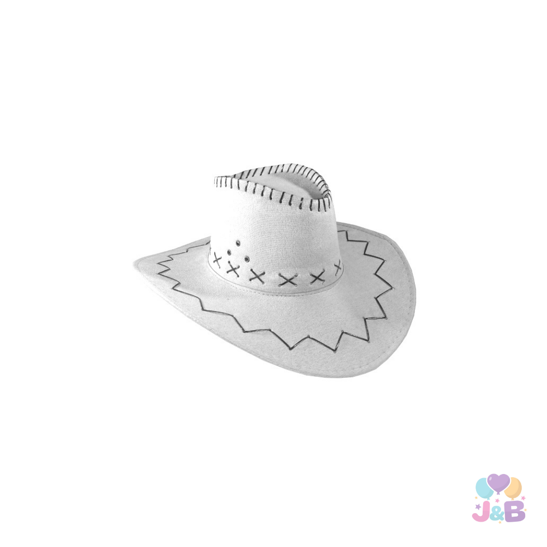SOMBRERO VAQUERO BLANCO