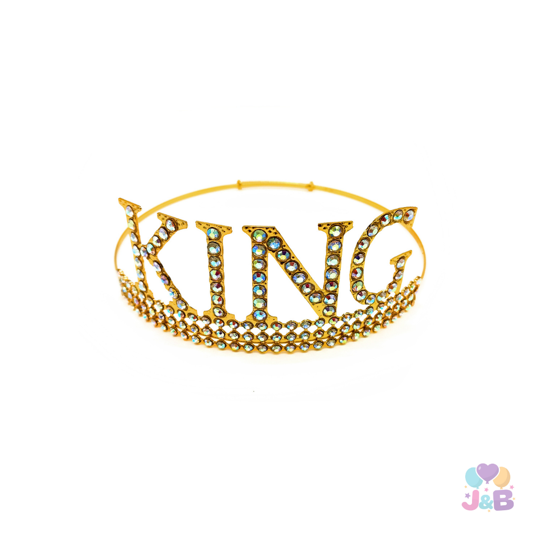 CORONA METALICA KING DORADO X1 UNI